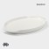 Porcelain dish for baking Magistro "Blanche", 23 × 15 × 2 cm, white color