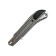 Chancellery knife, 18 mm, metal with a metal guide latch, on a blister