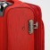 Small suitcase 20 "on lightning, code castle, with extension, red color