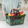 Basket for shopping, 42.5 × 30 × 22.5 cm, color mix