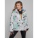 Ski jacket female, size 42, gray color