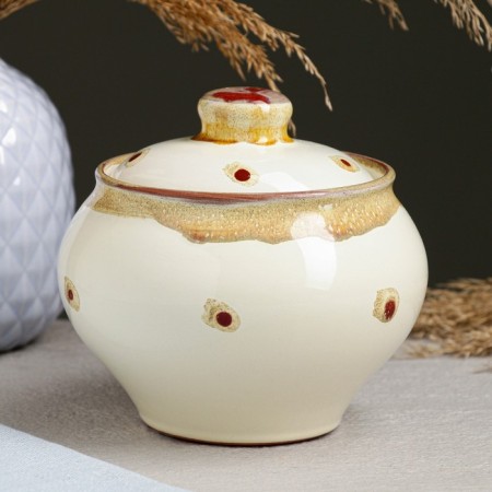 Baking pot "Russian" 0.5l / 12x13cm, caramel