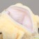 Children's "Bunny" bag with a bow, 18 cm, yellow color