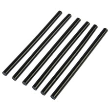 The adhesive rods of the tundra, 11 x 200 mm, black (on carpet and skin), 6 pcs.