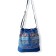 Bag bag, cord department, blue "Boho" color