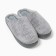 Women's slippers 40-41, gray color