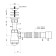 Siphon for washing Orio Chick M-32020, 1 1/2 "x32 mm, without release, corrugation 32x40/50 mm, l = 650 mm