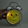 Alarm clock "Smile", D-11.5 cm, with backlight, chrome