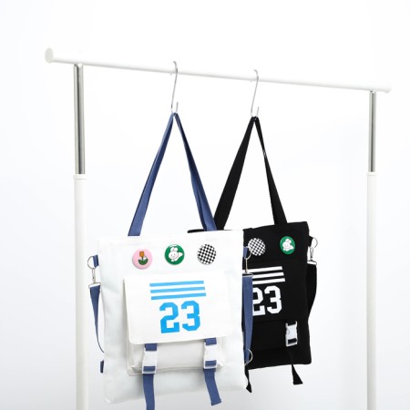 Шопер на молнии, цвет чёрный-9