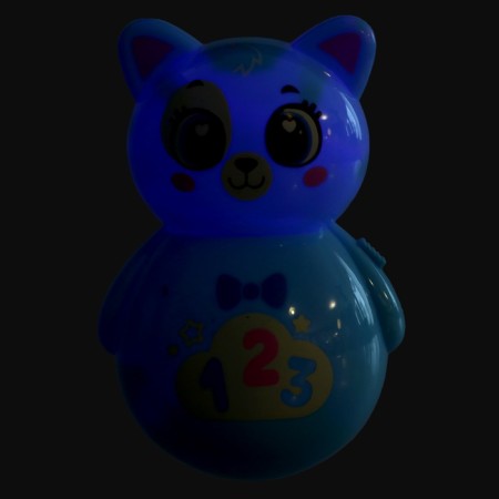 Musical Nevalyashka "Funny Baby", Blue Color-8