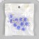 Acrylic Sharl Suspension "Matte Blue 2,1x1.6 cm