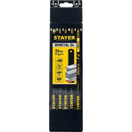 STAYER 15932-24 scabbard canvas, 24 tpi, 300 mm for metal, 24 tpi-3