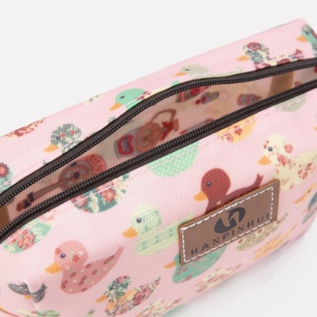 Lightning cosmetic bag, pink color-2