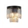 Lamp Citilux "Martin" CL332332, 16x26 cm, 3x60W, E14, brown color