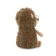 Soft toy "Hedgehog Kolunchik" with glasses, 20 cm