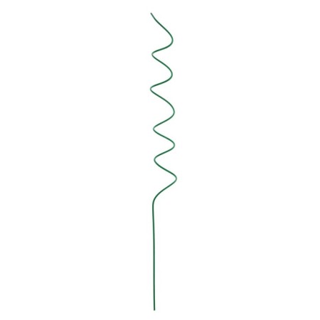 Builder for flowers, d = 5 cm, h = 60 cm, metal, green, "spiral"