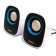 Computer speakers 2.0 Dialog Colibri AC-06UP, 2x6 W, Jack 3.5 mm, USB, white