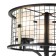 Floor lamp Indigo, 10014/3F Black. 3x40W, e27, 460x460x1680 mm, matte white color