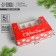 Box for eclairs with inserts - 5 pcs “Happy New Year!”, 25.2 x 15 x 7 cm, New Year