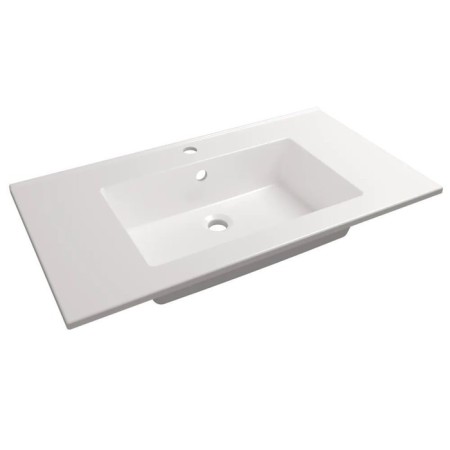 Paola Parma sink, half -operated, 85 cm, rectangular