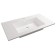 Paola Parma sink, half -operated, 85 cm, rectangular
