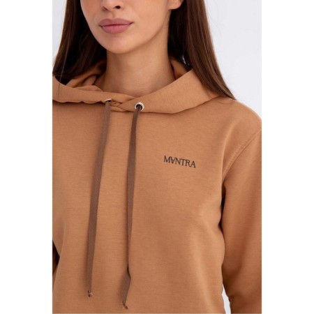 Women's costume (sweatshirt and trousers), beige color, size 44-3