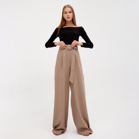 Body Female Minaku: Basic Lines, Black Color, Size 48-7