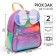 Baby backpack with pocket, 20 cm x 10 cm x 23 cm "mouse with a bow", Minnie Mouse