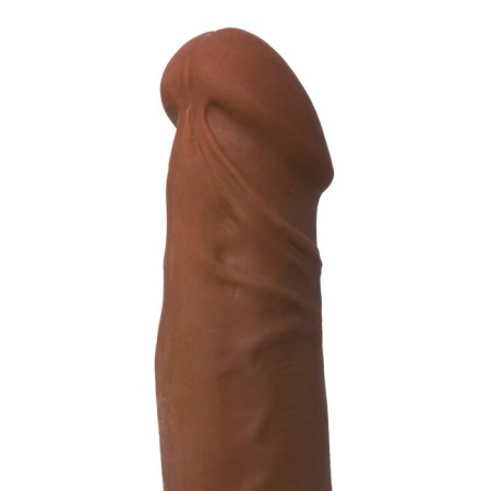 Toyfa RealStick Elite Mulatto vibrator, realistic, on suction cups, mulatto, 13 cm-6