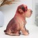 Piggy bank "Terrier" 18x15cm
