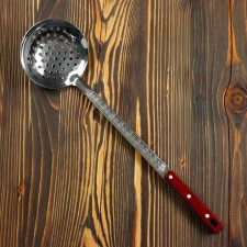 Shumovka for cauldron Uzbek 46cm, deep, with a wooden handle