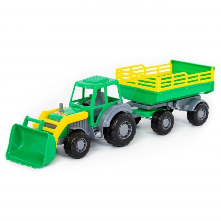 Tractor with trailer No. 2 and bucket "Master", MIX colors