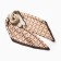 Women's scarf minku 70*70 cm, brown