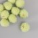 Decor for creativity Artificial fur "ball" mint set 10 pcs, d = 2 cm