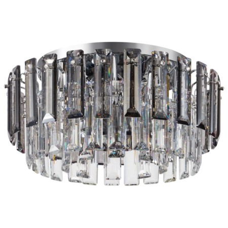 Ceiling chandelier TON 8XE14 40W, size 50x50x24 cm, color chromium