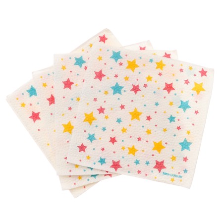 Napkins single -layer "stars" 24x24 cm, set of 50 pcs.-6