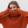 Jumper Female Minaku: Casual Collection Color Terracott, Rr. 48