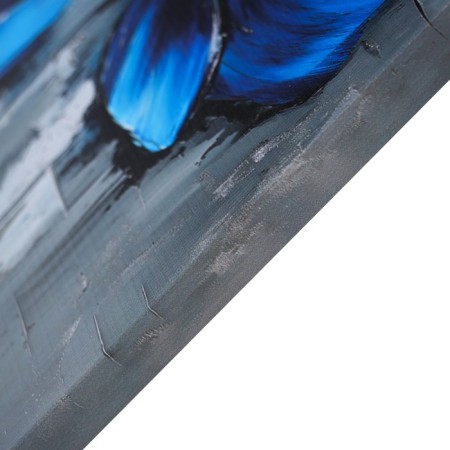 Picture on the canvas "Blue Poppies" 50*50 cm-1