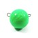Cargo Cheburashka painted collapsible Yaman 5 pcs., 60 g, green