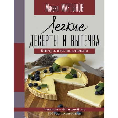 Light desserts and pastries. Fast, tasty, stylish. Martynov M.Yu.