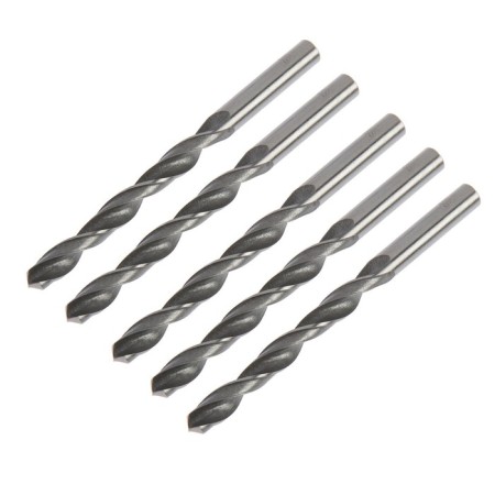 Tundra metal drill, HSS, cylindrical shank, 8.5 x 115 mm, 5 pcs.