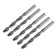 Tundra metal drill, HSS, cylindrical shank, 8.5 x 115 mm, 5 pcs.