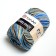 Yarn "Jeans Crazy" 55% cotton, 45% acrylic 160m/50g (7202 print)