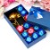 Soap roses of colored shades and gold rose, set 11 pcs