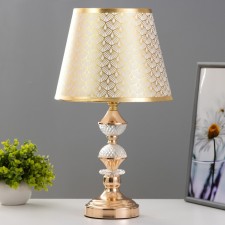 Mamby table lamp E27 40W gold 25x25x43 cm Risalux