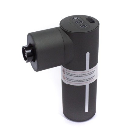 Body massager BM-HT075, percussion, 25 W, up to 3200 beats/min, 5 nozzles, from battery, black-3