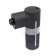 Body massager BM-HT075, percussion, 25 W, up to 3200 beats/min, 5 nozzles, from battery, black