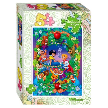 Mini-Puzzles "Favorite Tales", 54 elements, mix-9
