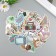 Stickers plastic "Invention" set 60 pcs 10x12 cm