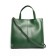 Bag Tout Women, Genuine leather, Ludor Green, 30x10x27 cm